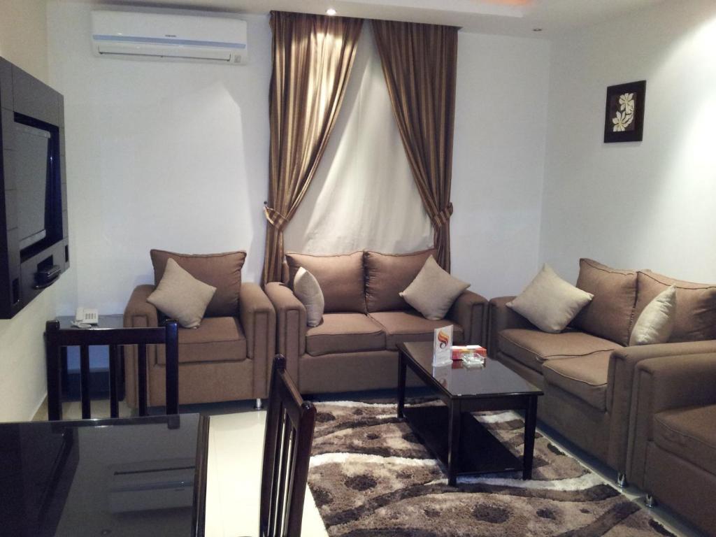 ריאד Dorar Darea Hotel Apartments- Al Malqa 2 חדר תמונה
